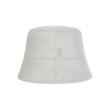 Stud Drop Over Fit Wool Bucket Hat Sand