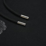 ブラックファジーラビットフーディー BLACK