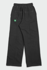 パッチスウェットパンツ/Patch sweatpants(washed charcoal)