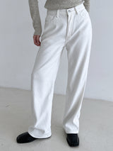 コーデリュロイブラッシュワイドパンツ / Corduroy brushed wide pants (2color)