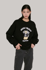 HTT Tiger Bear Crewneck_Black (6675691569270)