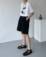 LE ブライアペイントTシャツ / LE Brier Paint T-Shirt (4 colors)