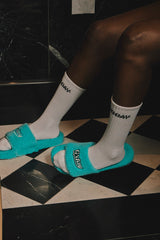 グッドデイファリーサンダル/G'day furry sandals (mint)