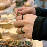 パラフィン5シルバーリング（ブラウン）/ [CCNMADE] PARAFFIN 5 Silver Ring (Brown)