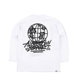 ワールドワイドジャージロングスリーブ / BSR2223FWPO036 WORLD WIDE JERSEY LONG SLEEVE WHITE