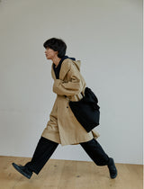 ユニセックスカンバスバッグ/unisex canvas bag black