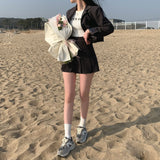 [BELLIDE MADE] Spring version, color jacket + skirt setup