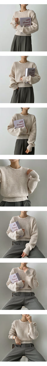 フェアラウンドニットウェア/Fair round knitwear