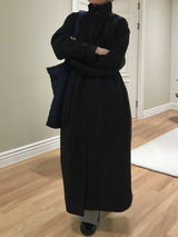 ヴェリエットハイネックロングコート