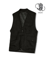 87-STAN025 [Vegan Suede]マルチポケットスエードベスト