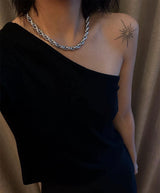 ロープチェーンネックレス / ROPE chain necklace