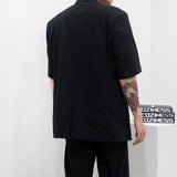 SI ミニマル半袖ジャケット / SI Minimal Short-Sleeved Jacket (2 colors)