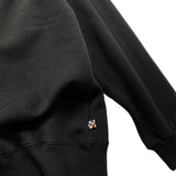 SMOKING SKULL SWEAT SHIRT BLACK (6612483670134)