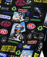 スペースグラフィック_コーチジャケット/ Space_Graphic Coach Jacket BLACK (6613185265782)
