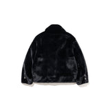 Soft Love Fur Jacket (Black)