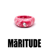 メイブルエッグリング / ﻿MABLE EGG RINGS (PINK WHITE)