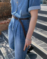 LE コールマンデニム半袖シャツ / LE Coleman Denim Short-Sleeved Shirt (Set - Up / 1 color)