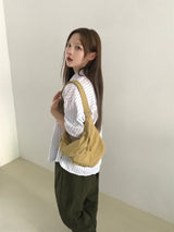 ジップポケットファニーバッグ