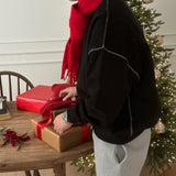 ASCLO Warm Stitch High Neck Sweat Shirt (4color)