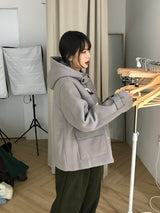 プレジャーダッフルショートコート