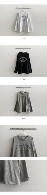 Ritan ルーズ長袖Tシャツ