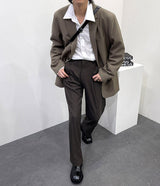 ツーボタン ジャケット / SK Er Two-Button Jacket (3 colors)