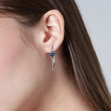 BLUE HEART JOIN EARRING (6618484834422)