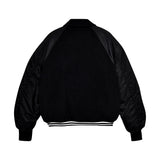 [UNISEX] リバーシブル "ワールドピース" パッデッドボンバージャケット