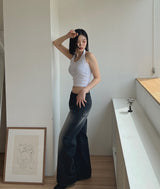 エージェントブラックブルーパンツ/no.1790 Agent Black Blue Pants