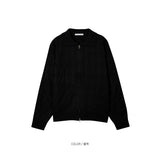 ジェルミー2WAYジッパーカラーニット