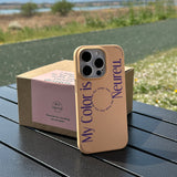 マイカラーケース / My Color Case (Yellow Slim Hard)