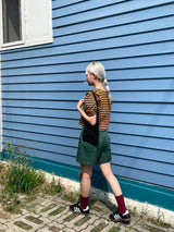 Garni puff stripe T