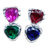 ハートドロップピアス / Heartdrop (Small)