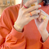 パラフィンリング / [CCNMADE] PARAFFIN Ring (NEON YELLOW)