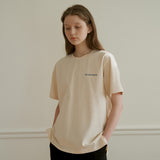 リラックスエンブロイダリーTシャツ/Relax embroidery t-shirt