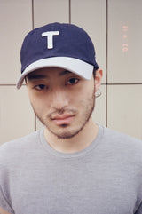 TBD T-logo ball cap MIX NAVY 