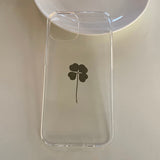 Green Four-leaf Phone Case