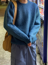 Soft mohair knit