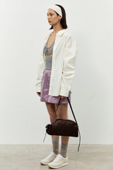 Cloud Shoulder bag_Red brown