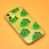 Dino Pattern jellycase (iphone case) (6638855290998)
