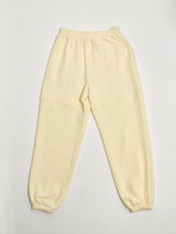 SWEAT PANTS PALE YELLOW (6594009923702)