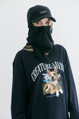 ラッキージャングルクルーネック / BSR2223FWPO067 LUCKY JUNGLE CREWNECK NAVY