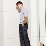 [UNISEX] PAUL CREW NECK KNIT, LAVENDER (6627437543542)