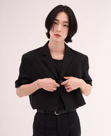サンダーバックルハーフブレザー / [MADE] Sander Buckle Half Blazer
