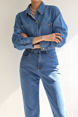 シリアルデニムBL ポケットシャツ/CEREAL DENIM BL / POCKET SHIRT