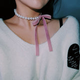 ラブリーリボンベルベットチョーカー/lovely ribbon velvet choker