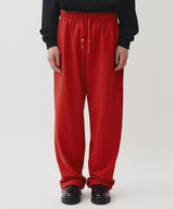WIDE SWEAT PANTS (RED)