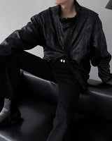 TAP Crack Effect Suede Jacket
