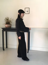 キノンバックビジョ―ポイントワイドコットンパンツ