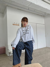 シュークロップスウェットシャツ / Shoe Crop Sweatshirt (3color)